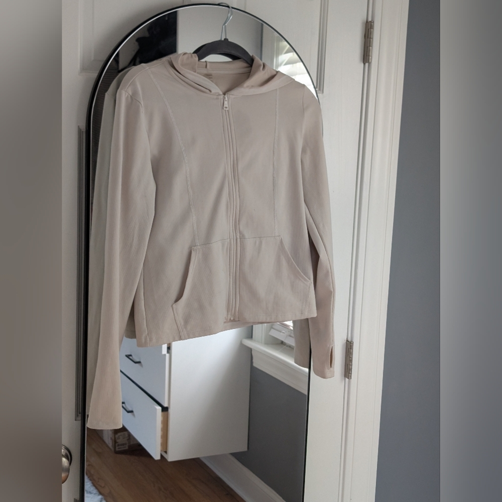 Beyond Yoga Cream Hoodie
